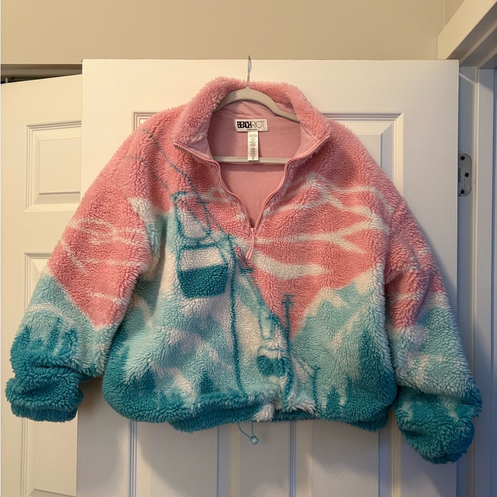 Beach Riot Leona Slopes Quarter Zip - Size L
